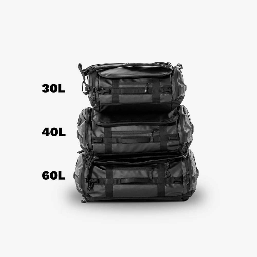 CARRYALL Duffel 60L in Black - Image 6