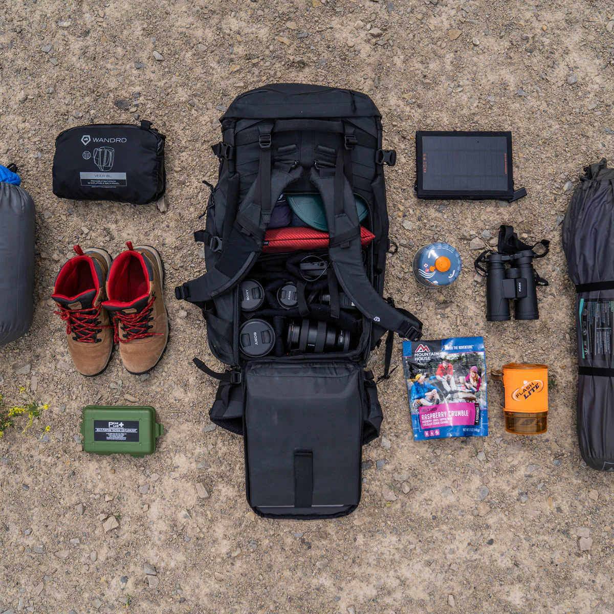 FERNWEH Backpacking Bag M/L in Black - Image 6