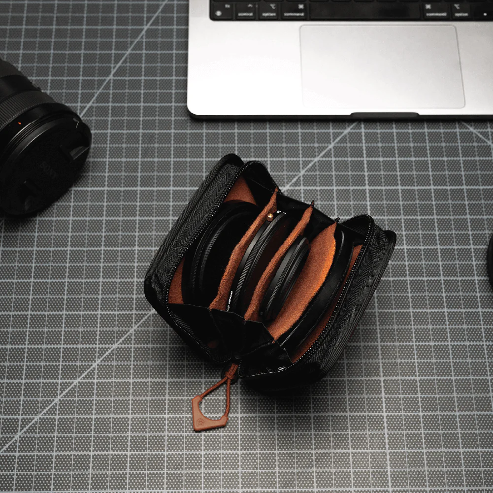 Lens Filter Case in Sedona Orange - Image 4
