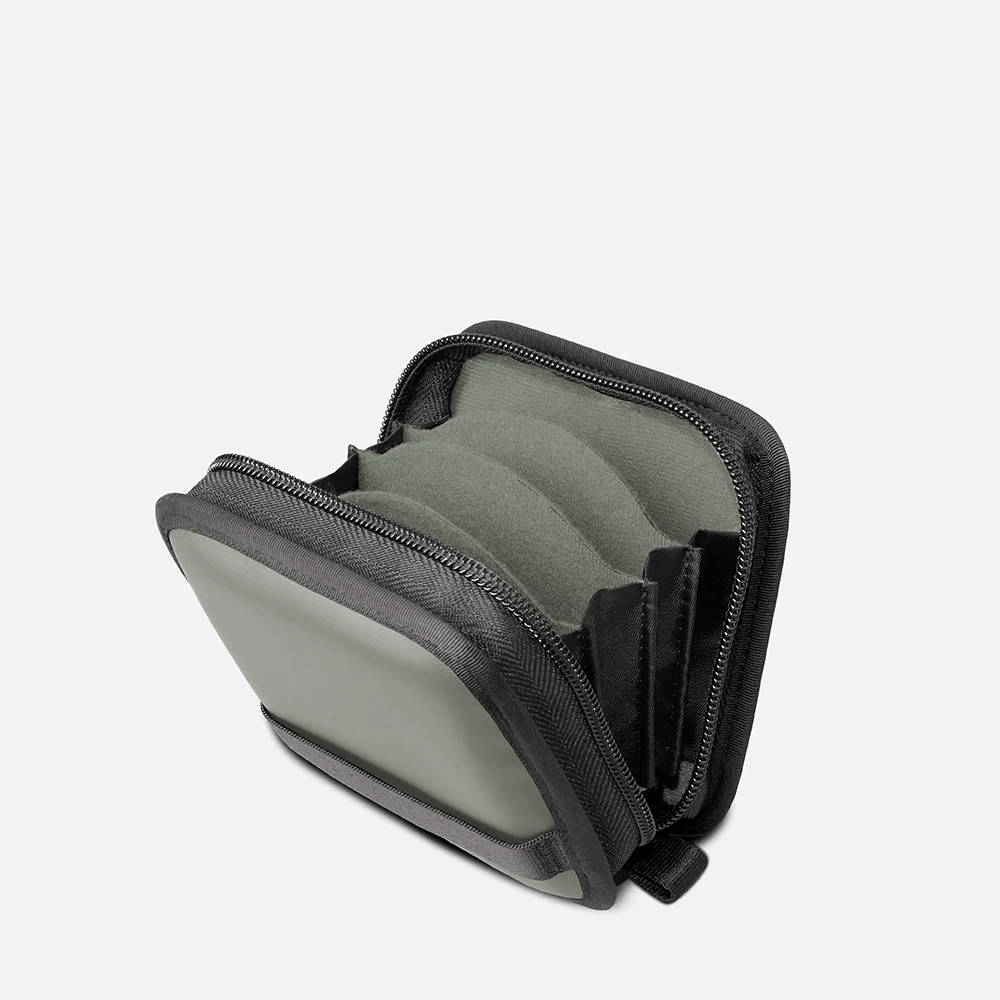Lens Filter Case in Wasatch Green
