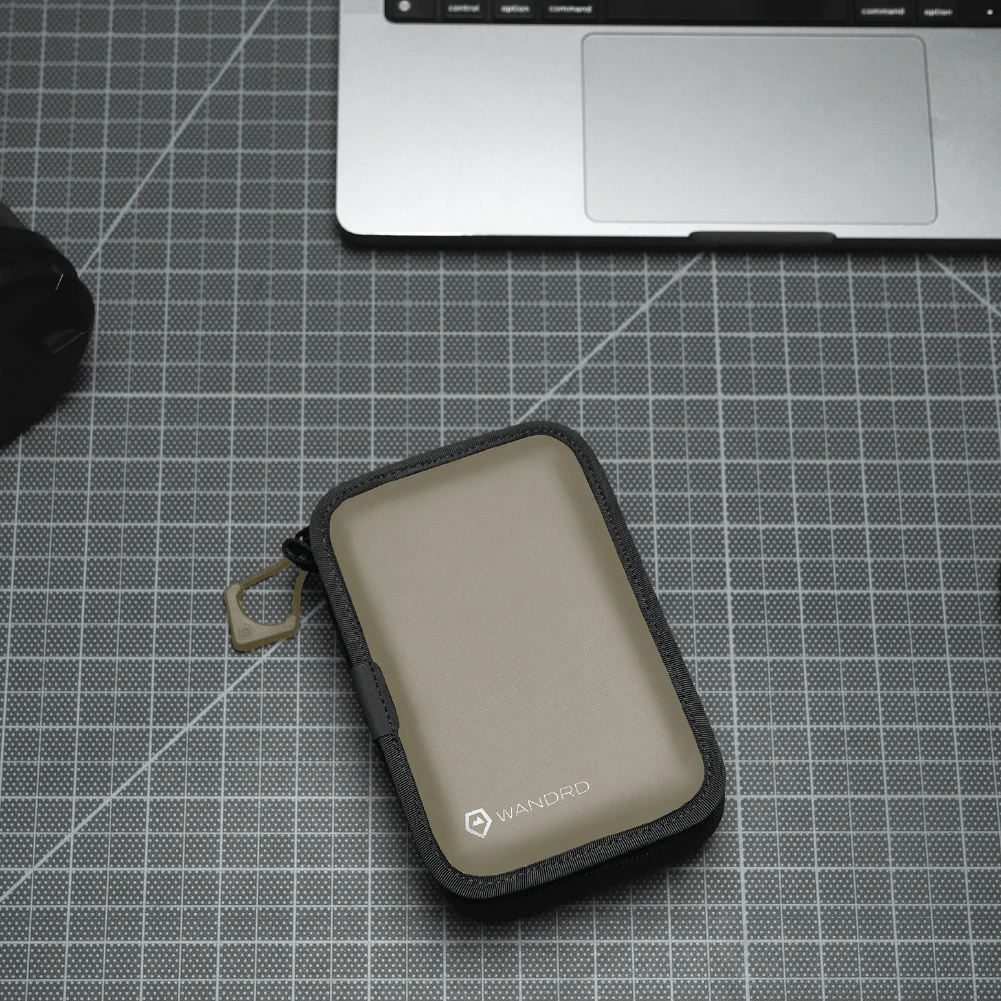 Memory Card Case in Yuma Tan - Image 5