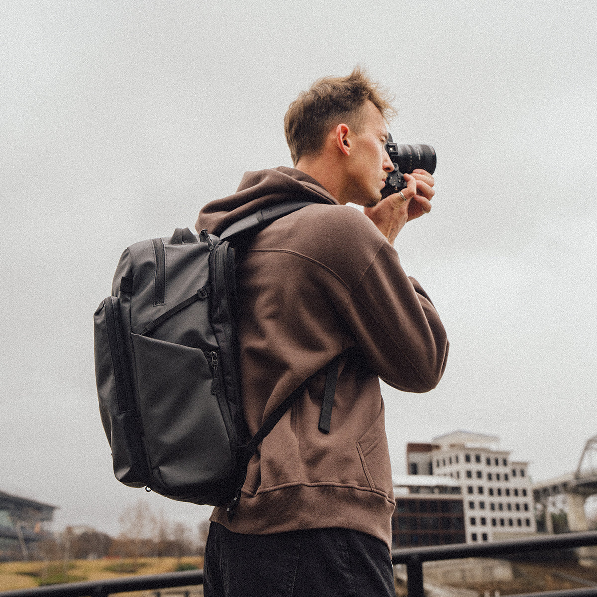 PRVKE Pocket 31L In Black - Image 14