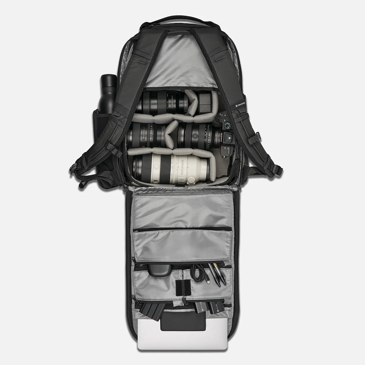 PRVKE Zip 31L in Black - Image 4