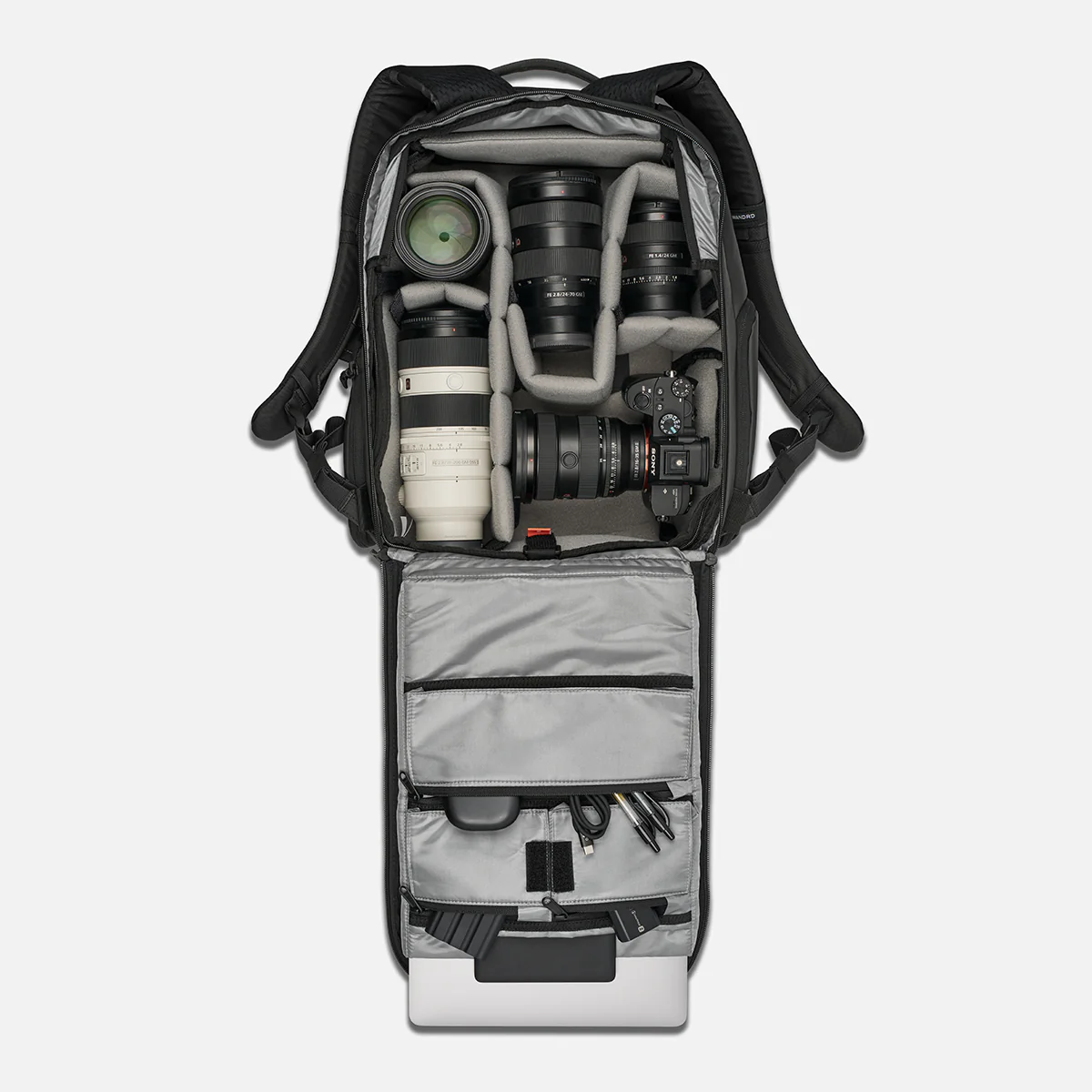 PRVKE Zip 21L in Black - Image 5