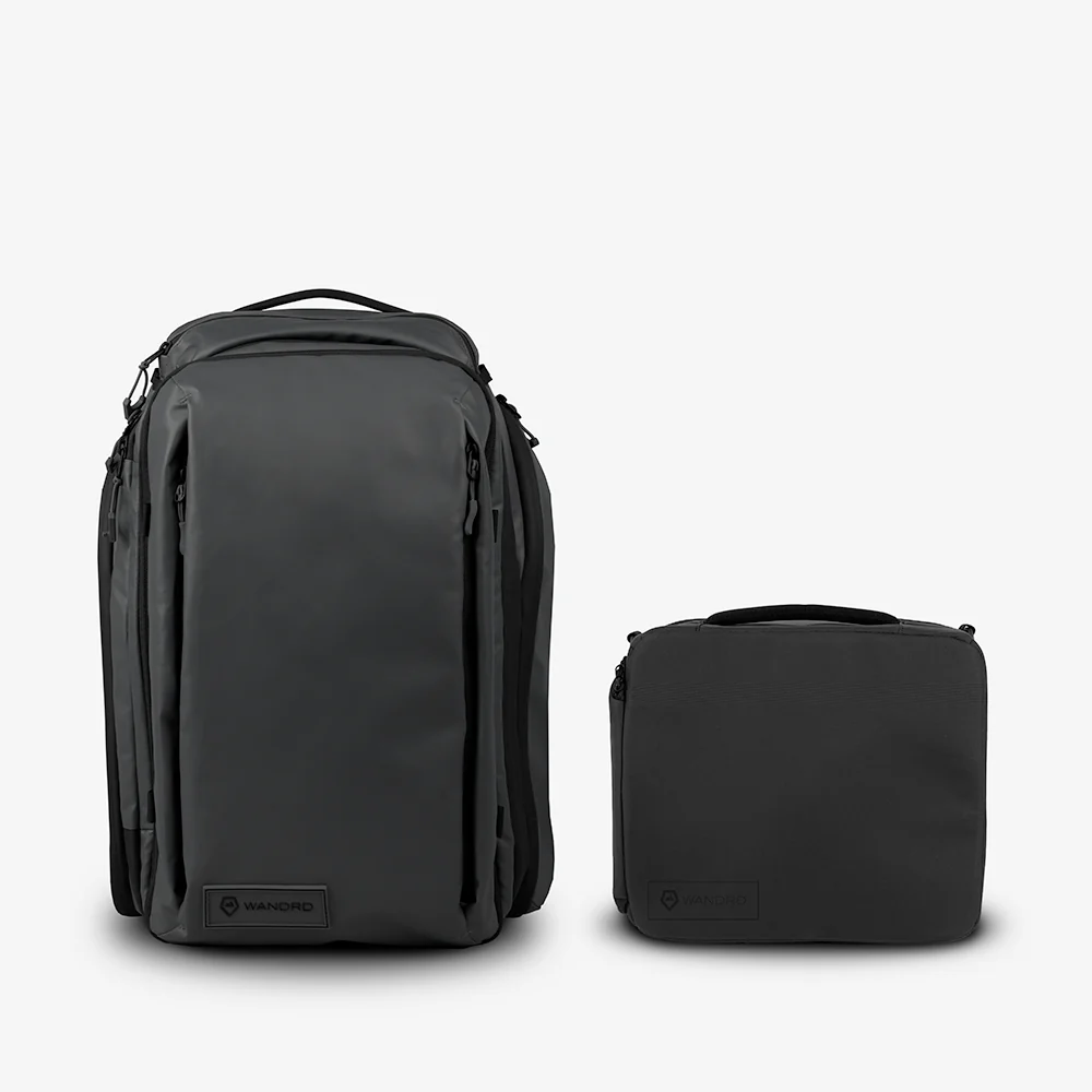 TRANSIT Travel Backpack 35L in Black - Image 3